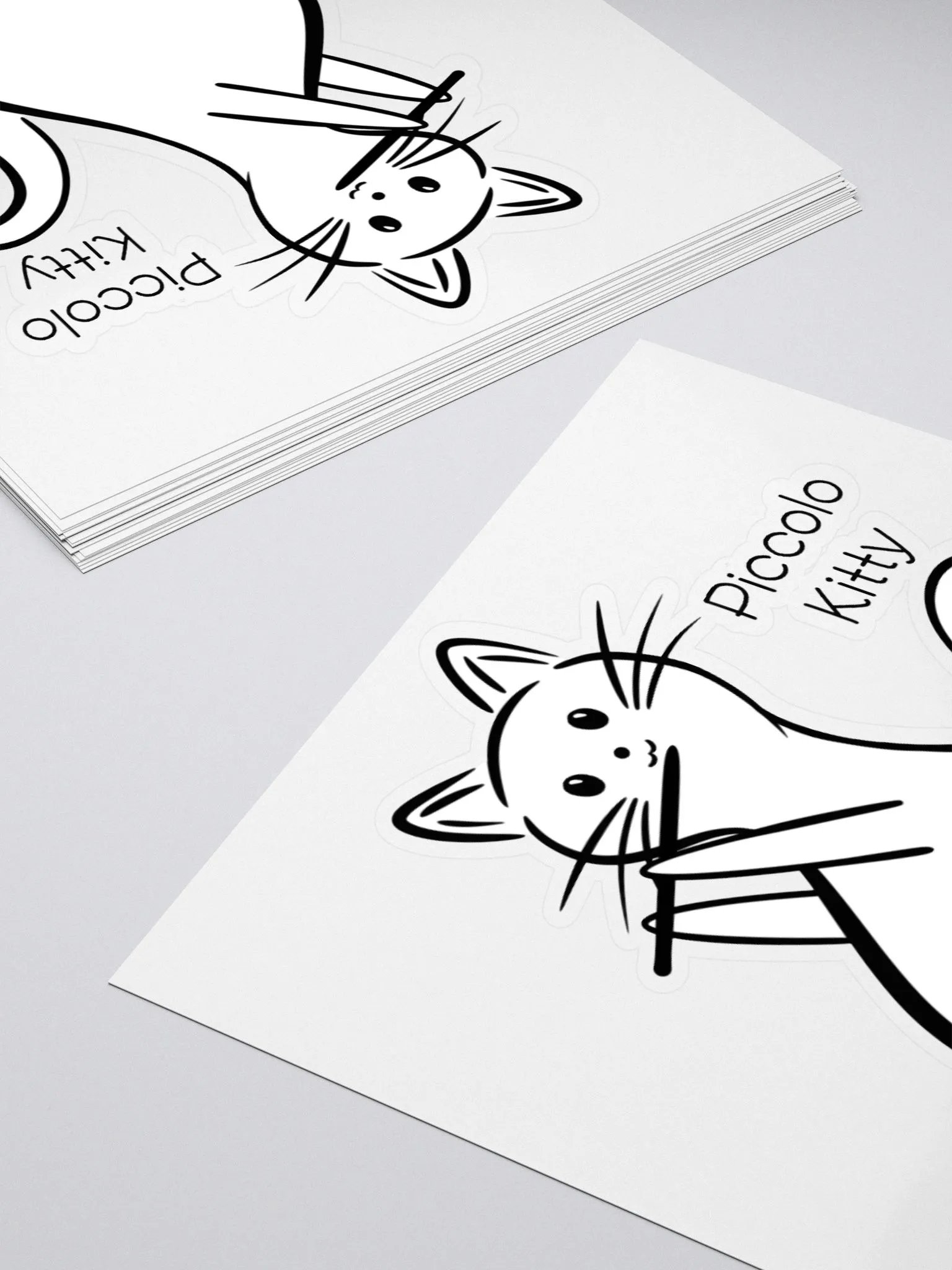 Whimsical Kiss Cut Piccolo Kitty Sticker product image (4)