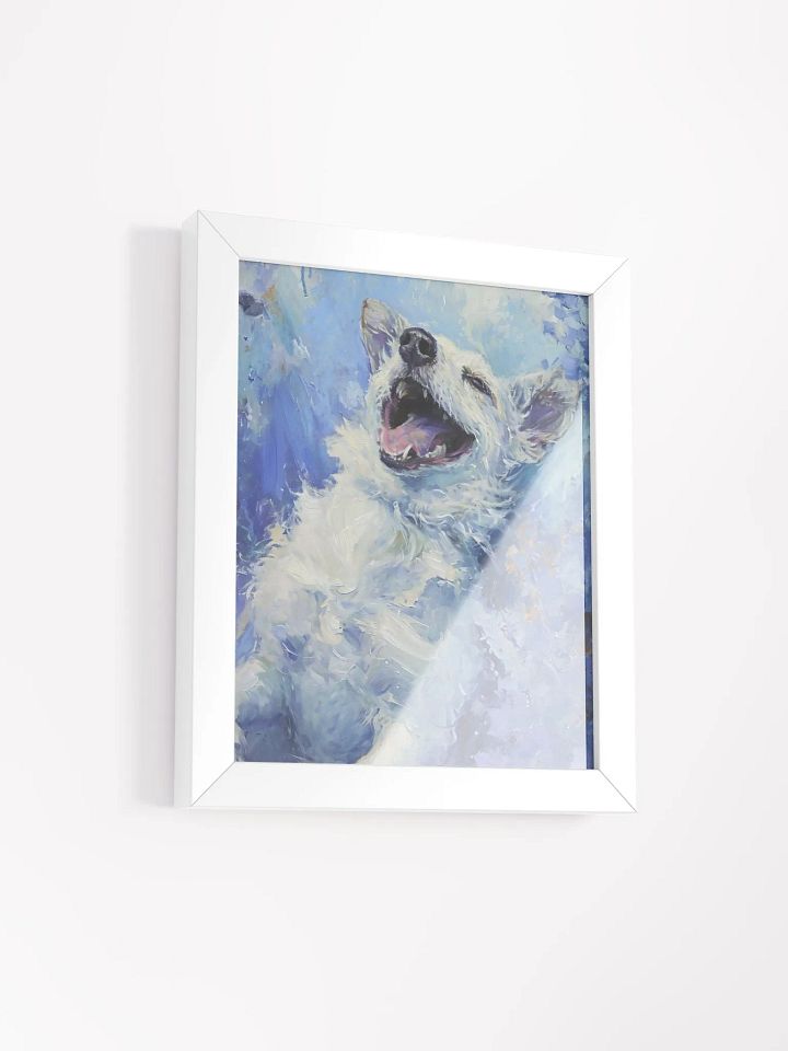 Joyful Pup Framed Matte Poster product image (2)