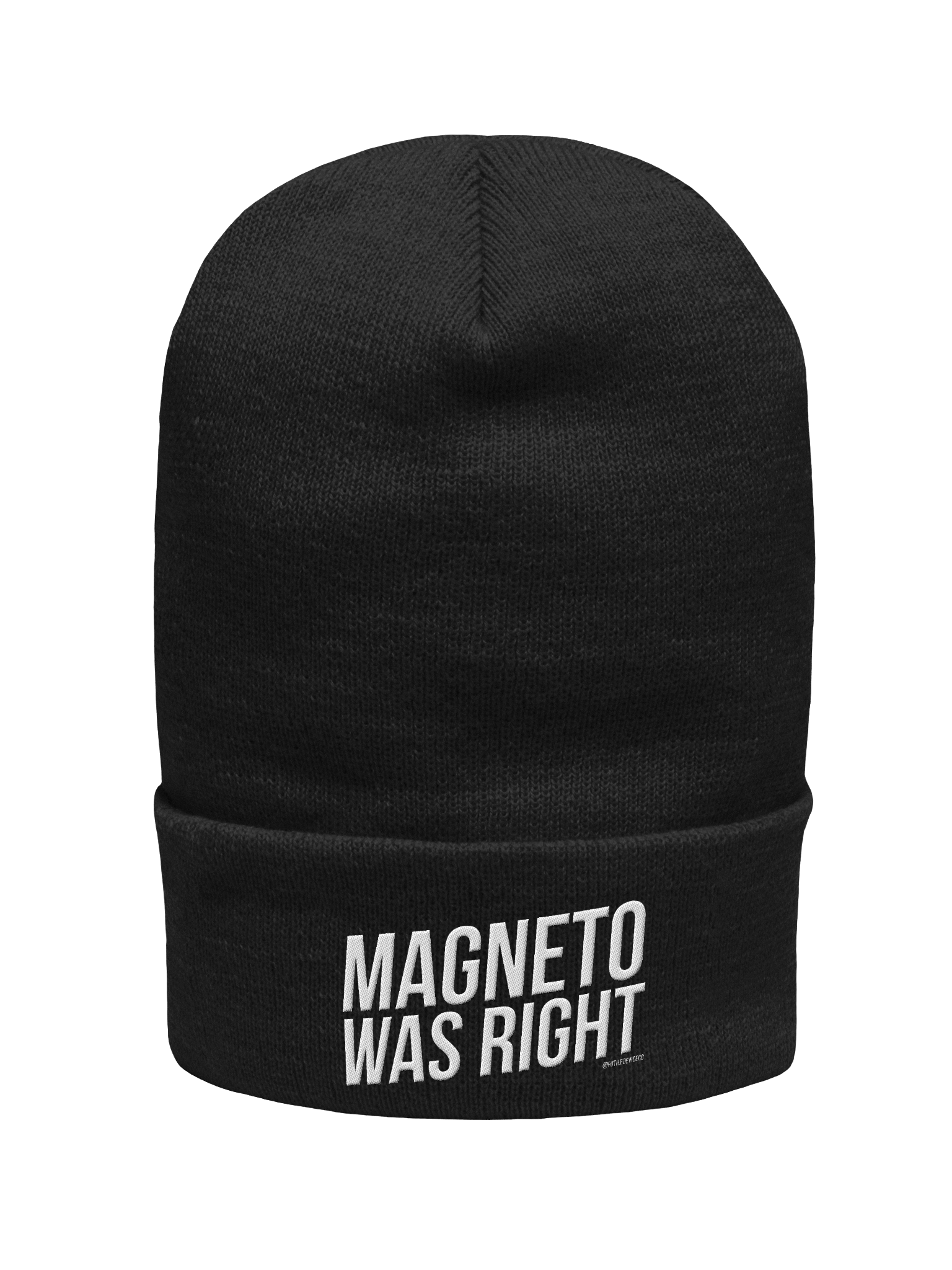 FUTILE DEVICE: MAGNETO WAS RIGHT (BEANIE) product image (4)