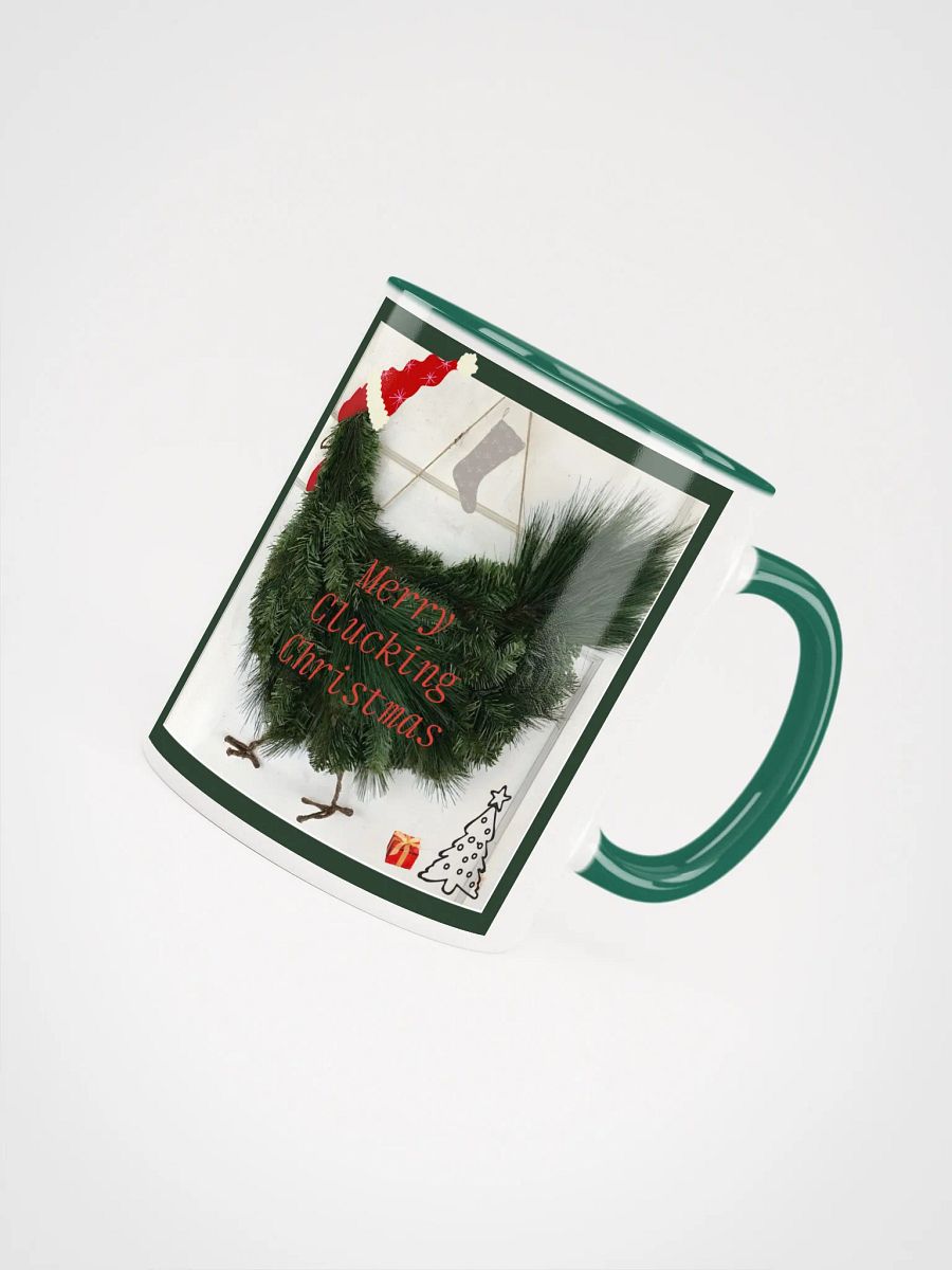 Merry Clucking Christmas Mug product image (3)