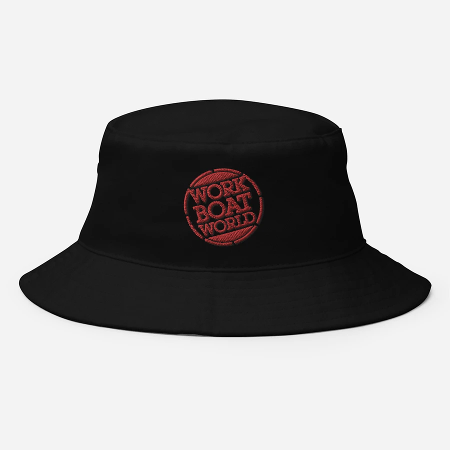 Work Boat World Logo Bucket Hat (Red Logo) product image (8)