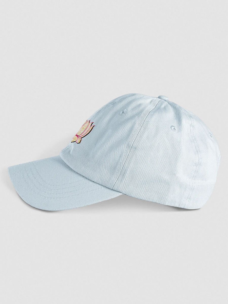 Lotus Bloom Embroidered Dad Hat product image (3)