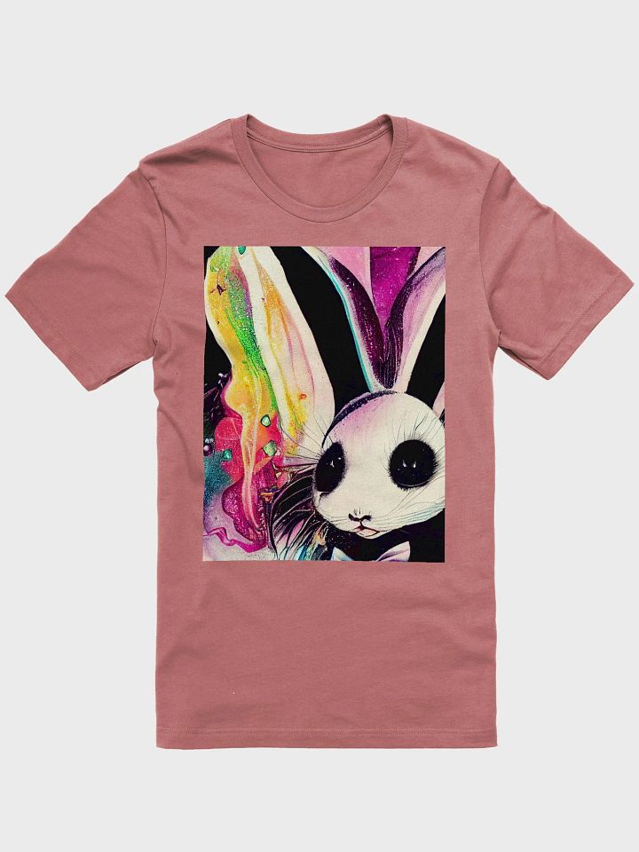 Psychedelic White Rabbit Tee product image (1)