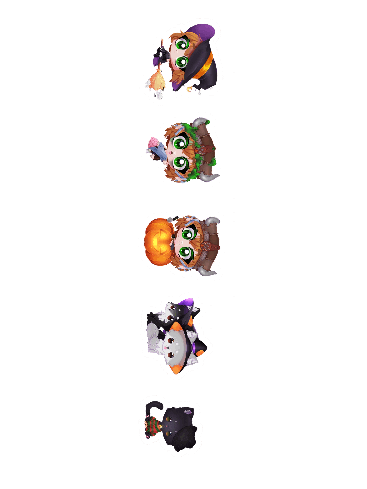 Halloweenie 2025 Stickers Set product image (3)