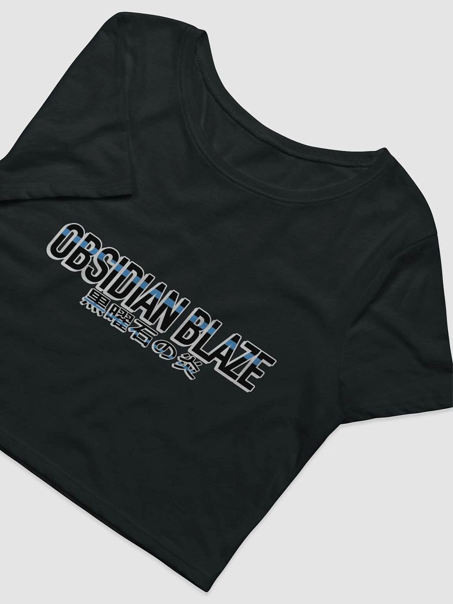 Obsidian Blaze Logo Crop Top product image (3)