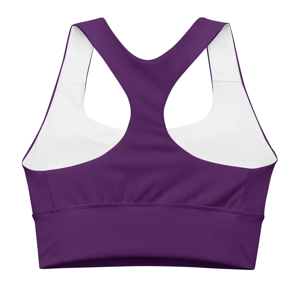 Plum Longline Sports Bra product image (6)
