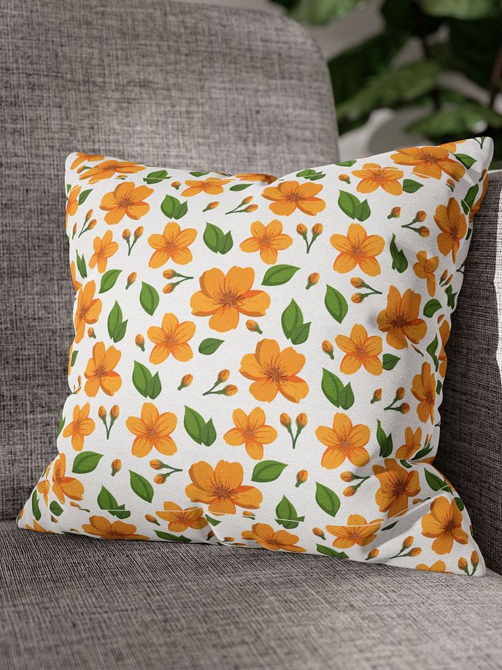 Spring Orange Flower Pillowcase product image (1)