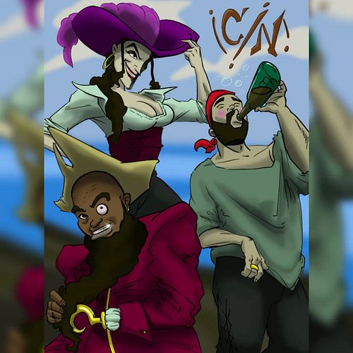 Creare Nobiscum (Create With Us) 8/19

@almost_mamba @ms.maomaoz 

Pirate Theme!

#digitalart #art #bodyart #bodypaint #minia...