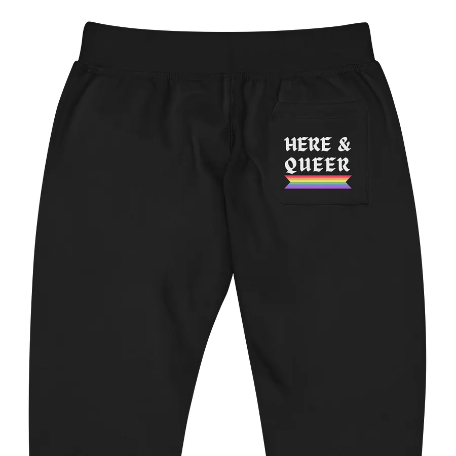 Here & Queer Joggers {Dark} product image (1)