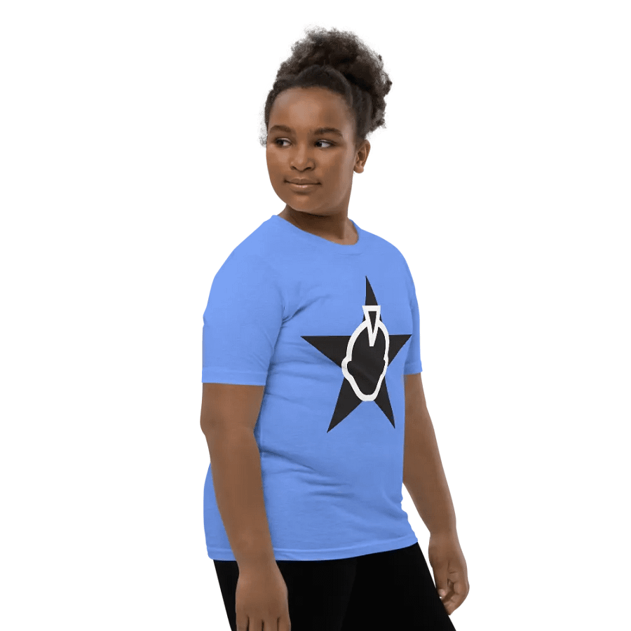 Youth Flipside Star Classic Cotton T-Shirt product image (28)
