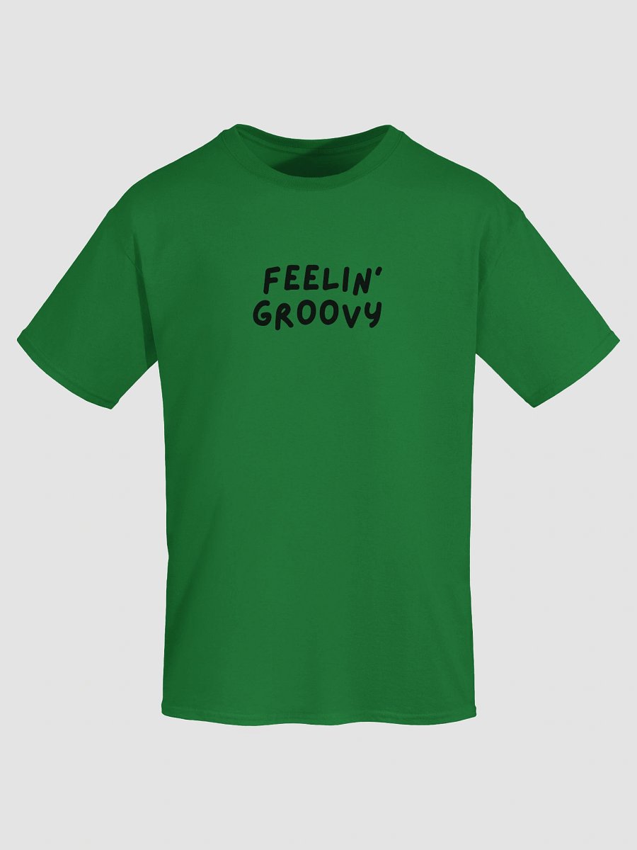 “Feelin’ Groovy” My Vibe Cotton T-Shirt product image (2)