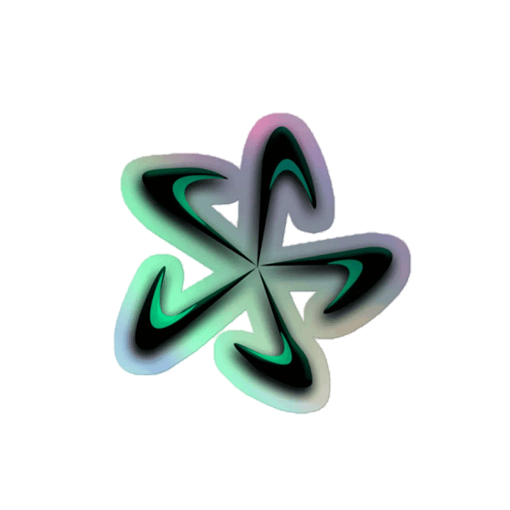 TRICX Logo Holo Sticker product image (2)
