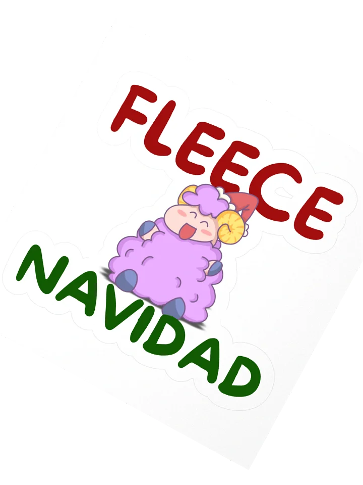 Fleece Navidad - Sticker product image (5)