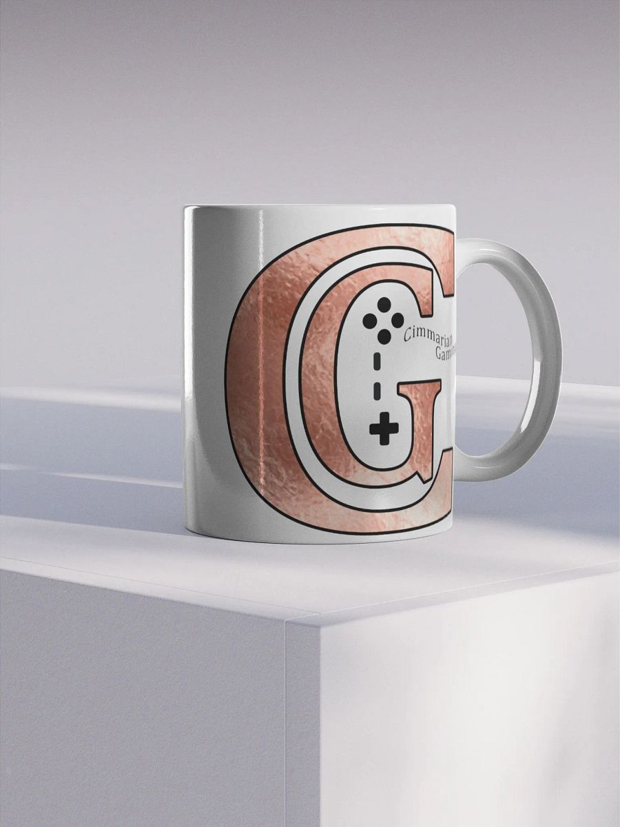 Cimmarian Gaming Rose Gold Logo Mug product image (4)