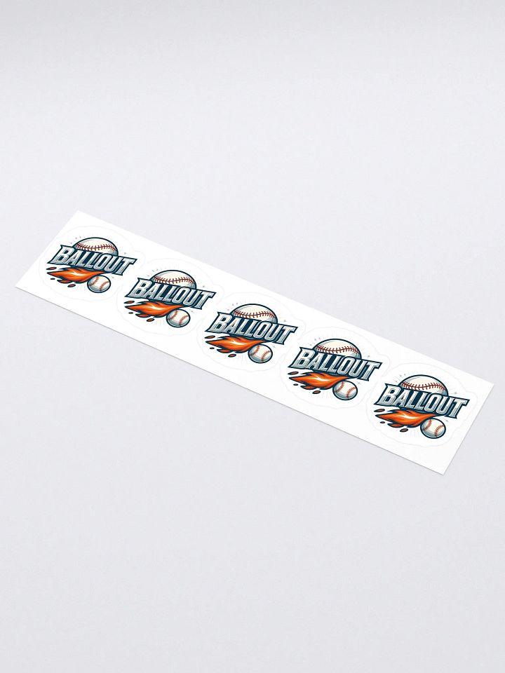 BallOut Kiss Cut Stickers (Set of 5) product image (1)