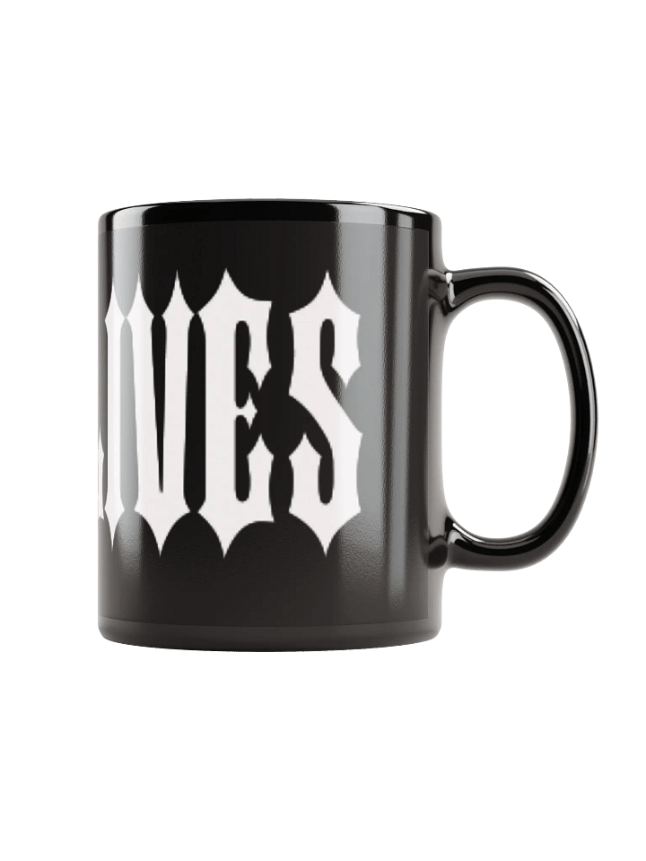 TW LIVES Black Glossy Mug product image (2)