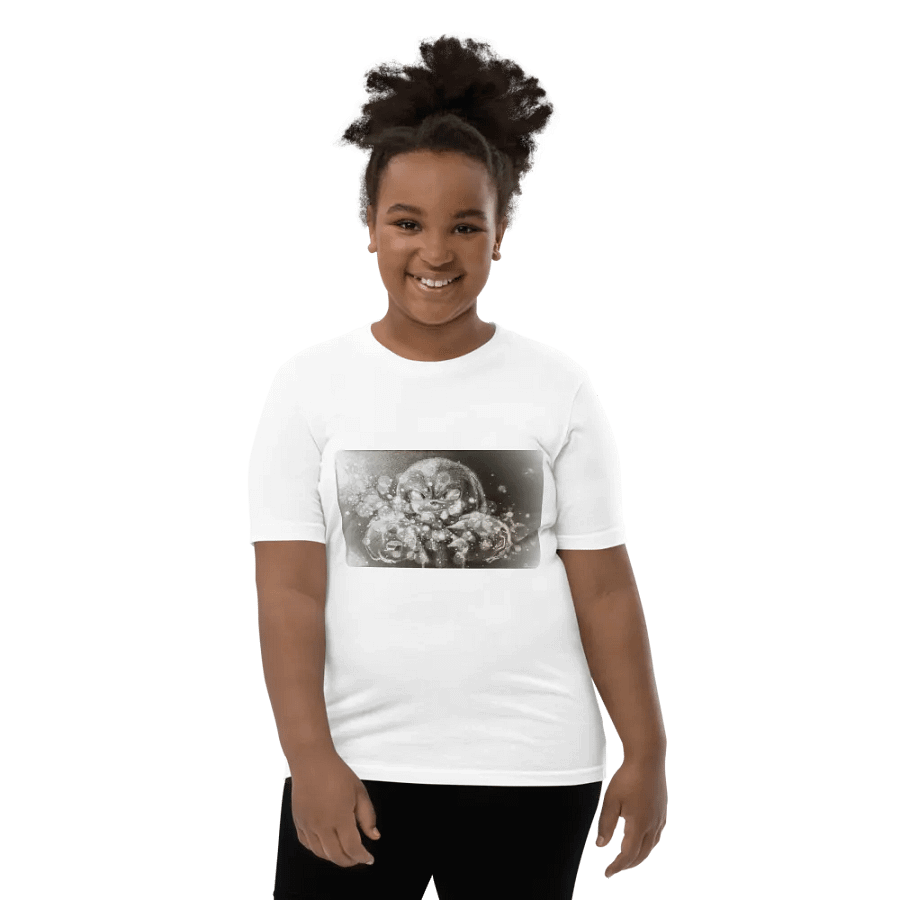 Knuckles The Echidna - White Youth T-Shirt product image (10)