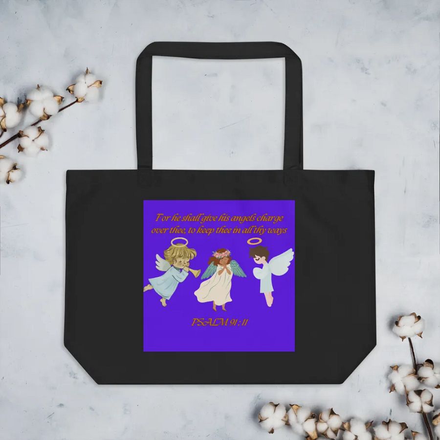 Prayful Servitude Tote Bag_Black product image (7)