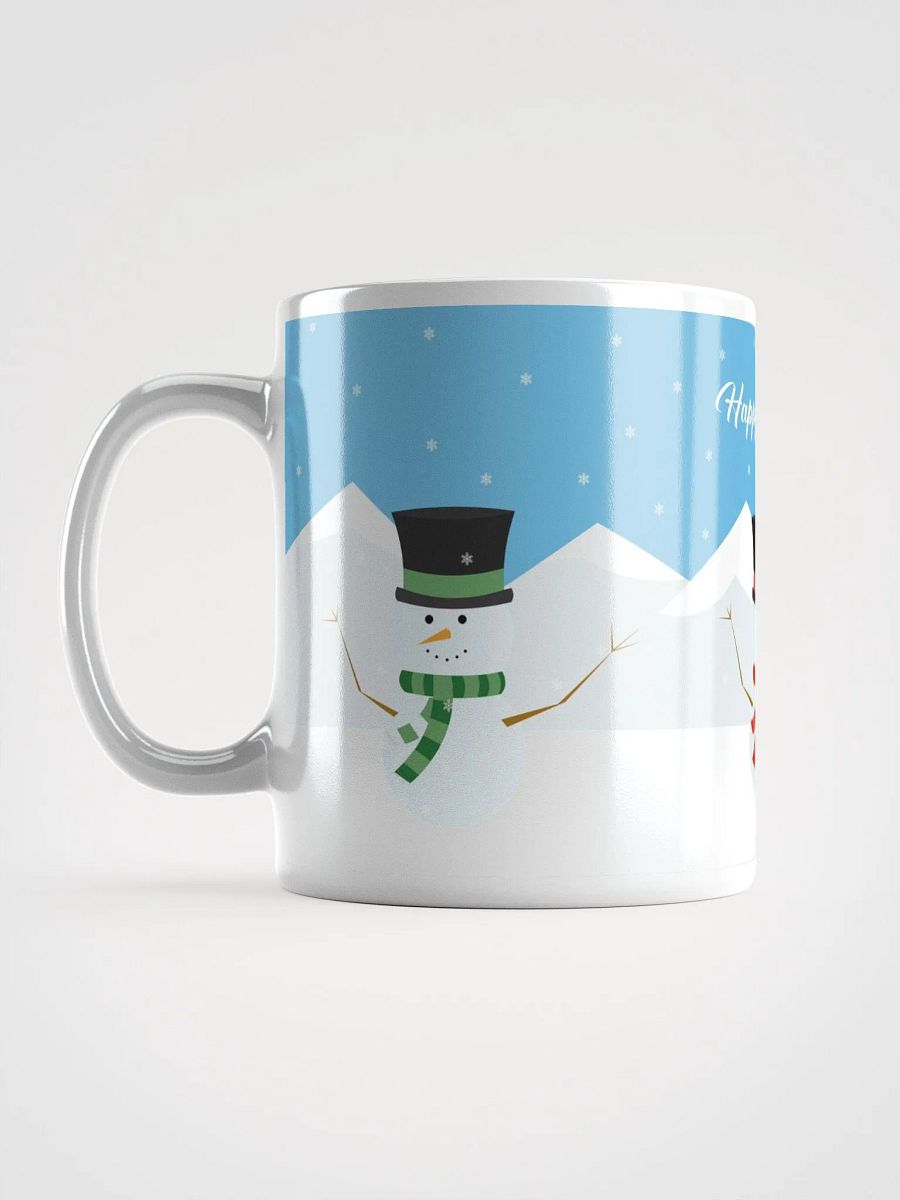 Mug - 3 snowmen Happy Holidays product image (6)