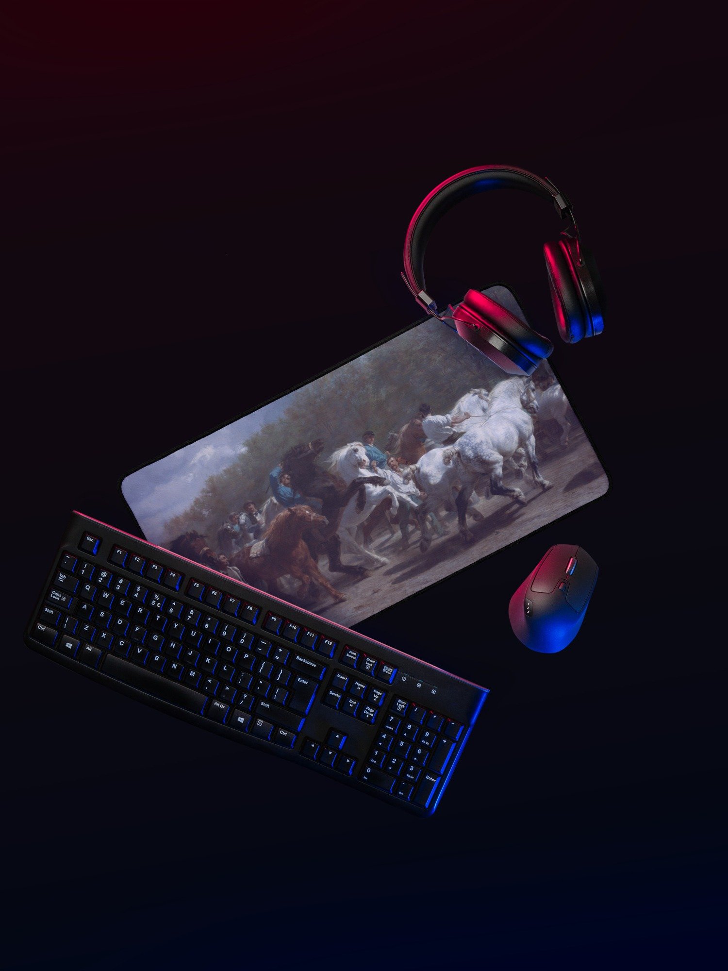 The Horse Fair - Desk Mat in 3 sizes product image (2)