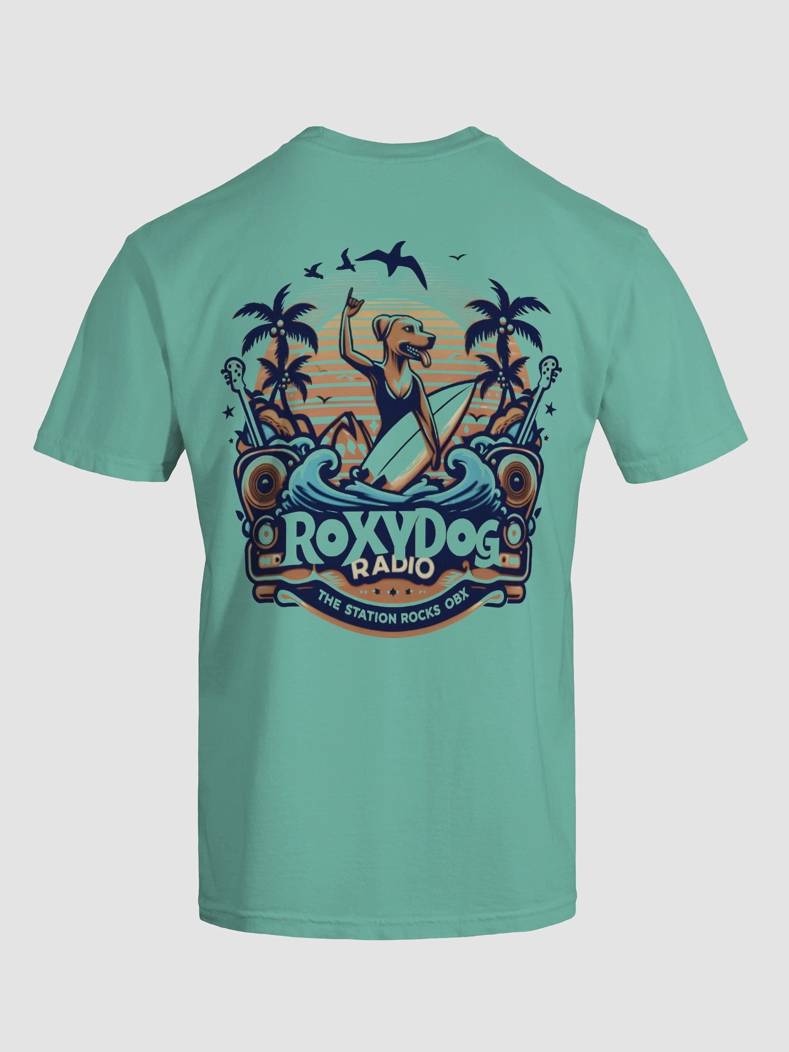 Roxy Dog Radio Rock OBX T-Shirt product image (59)