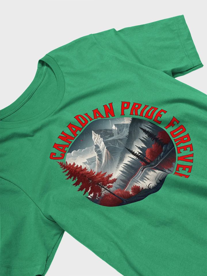 Canadian Pride Forever Mountain T-Shirt product image (11)