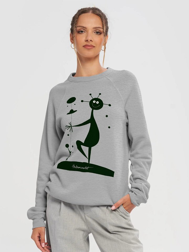 Bella+Canvas Unisex Sponge Fleece Raglan Sweatshirt product image (1)
