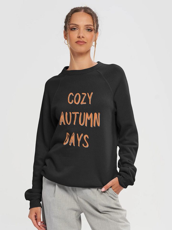 Cozy Autumn Days Unisex Fleece Sweatshirt product image (2)