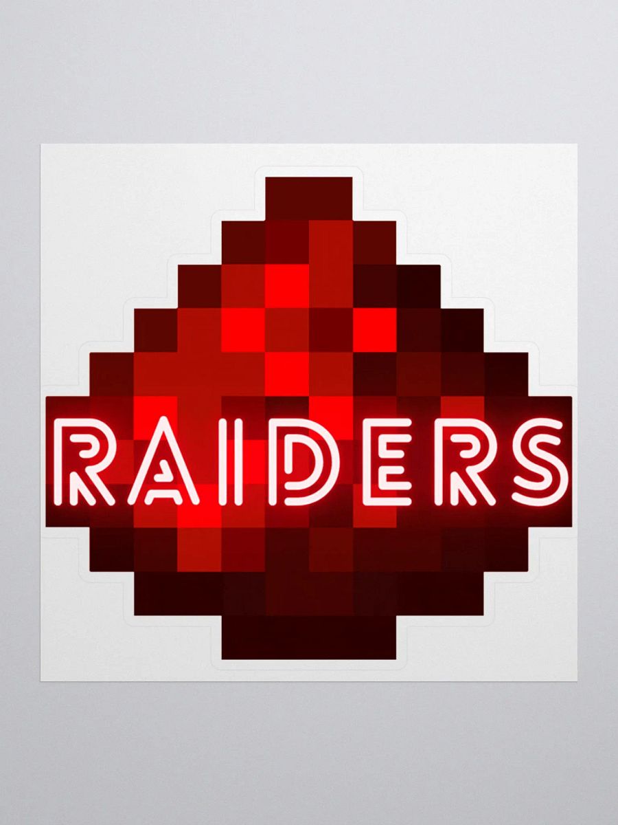 S3 Redstone Raiders Team Sticker product image (1)