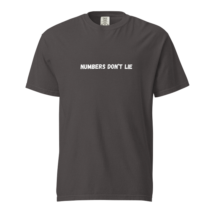 Numbers don’t lie product image (1)