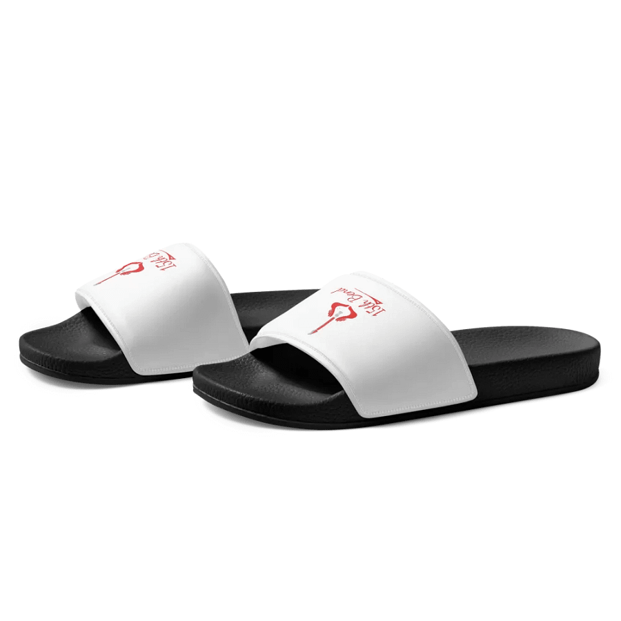 White slides with classic logo product image (3)