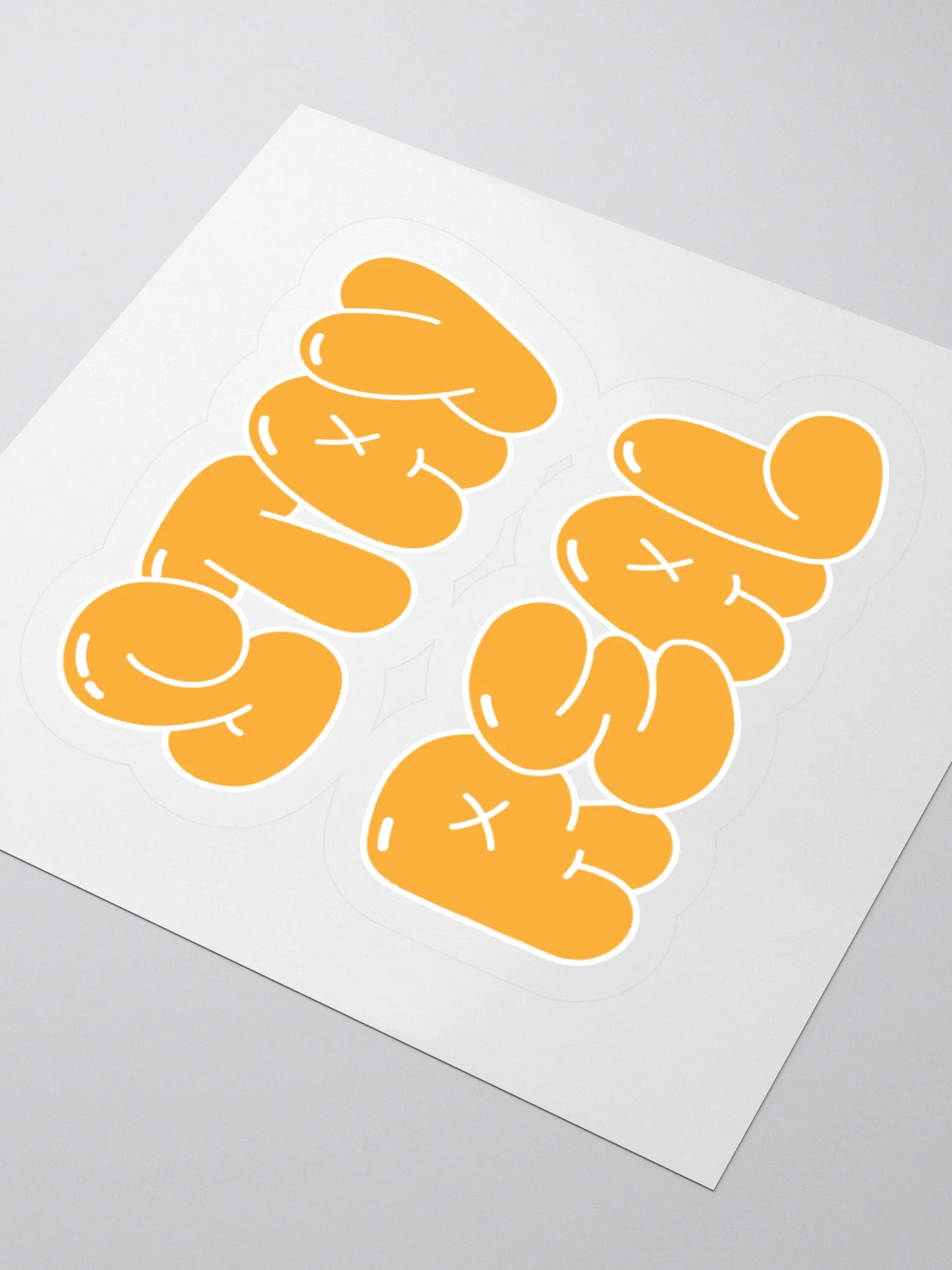 PLAYFULLY BOLD: STAY REAL Kiss Cut Stickers product image (8)