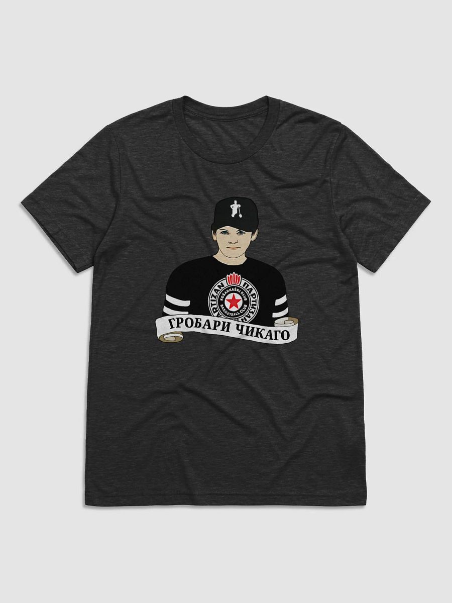 Grobari Čikago KK Partizan Bella+Canvas Triblend Short Sleeve T-Shirt product image (1)