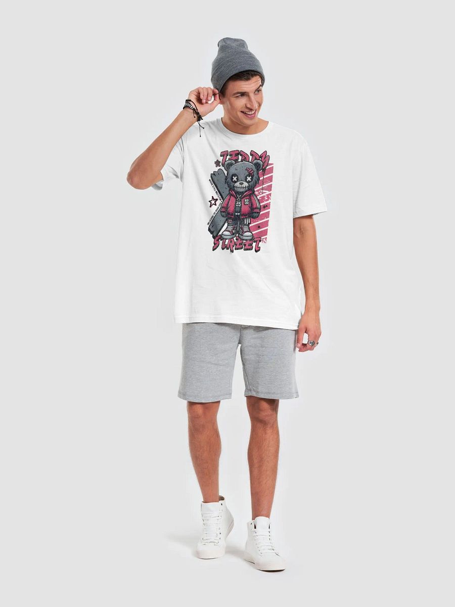 Haunted Teddy Bear | Unisex Bella+Canvas Supersoft T-Shirt product image (1)