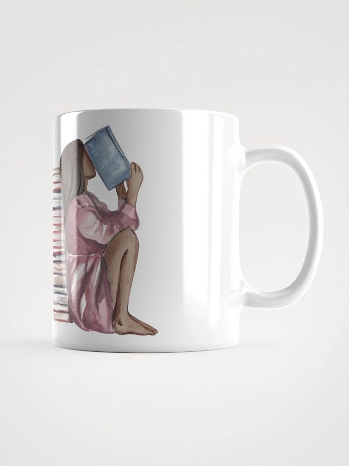Just a Girl With a Stack of Books Mug product image (2)