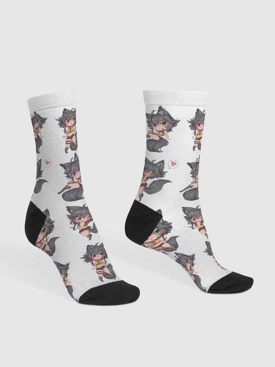 WolfcatRisi Chibis Crew Socks product image (1)