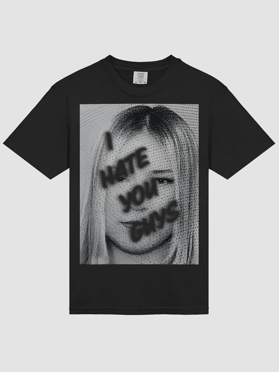 ihy blur - blk/wht tee product image (3)