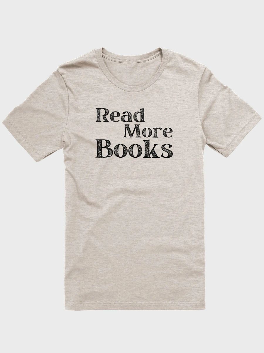 READ MORE BOOKS Offset Text Only T-Shirt product image (2)