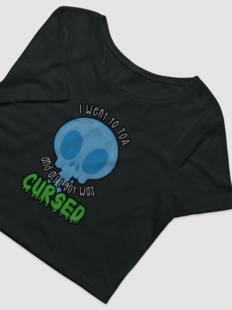 All I Got Was Cursed - Mage - Crop Tee product image (5)