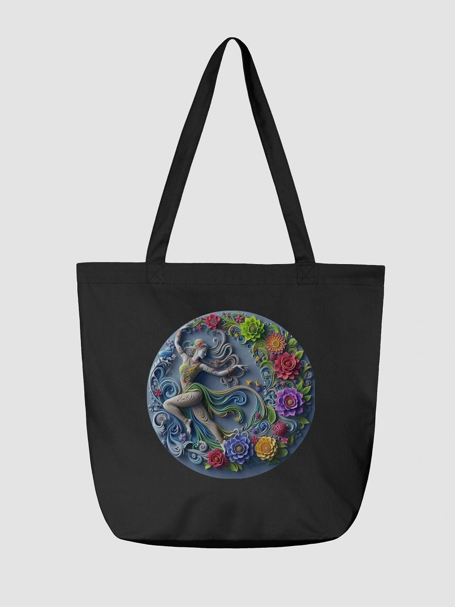 Floral Muse Organic Tote Bag product image (3)