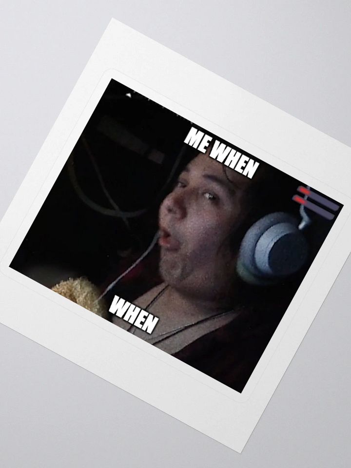 Kha0s goofy ahh face Sticker product image (2)