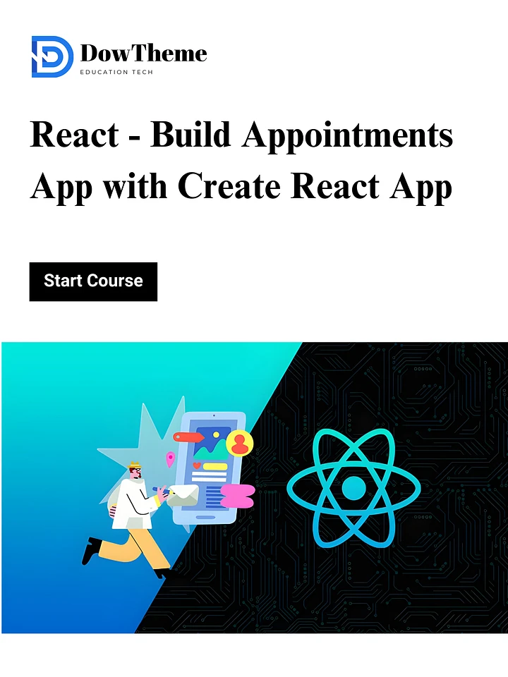 React - Build Appointments App with Create React App product image (1)