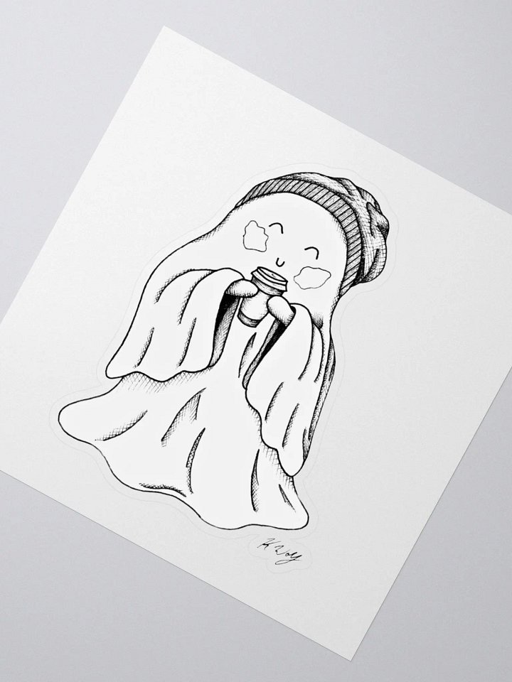 Caffeine Ghost Stickers product image (2)