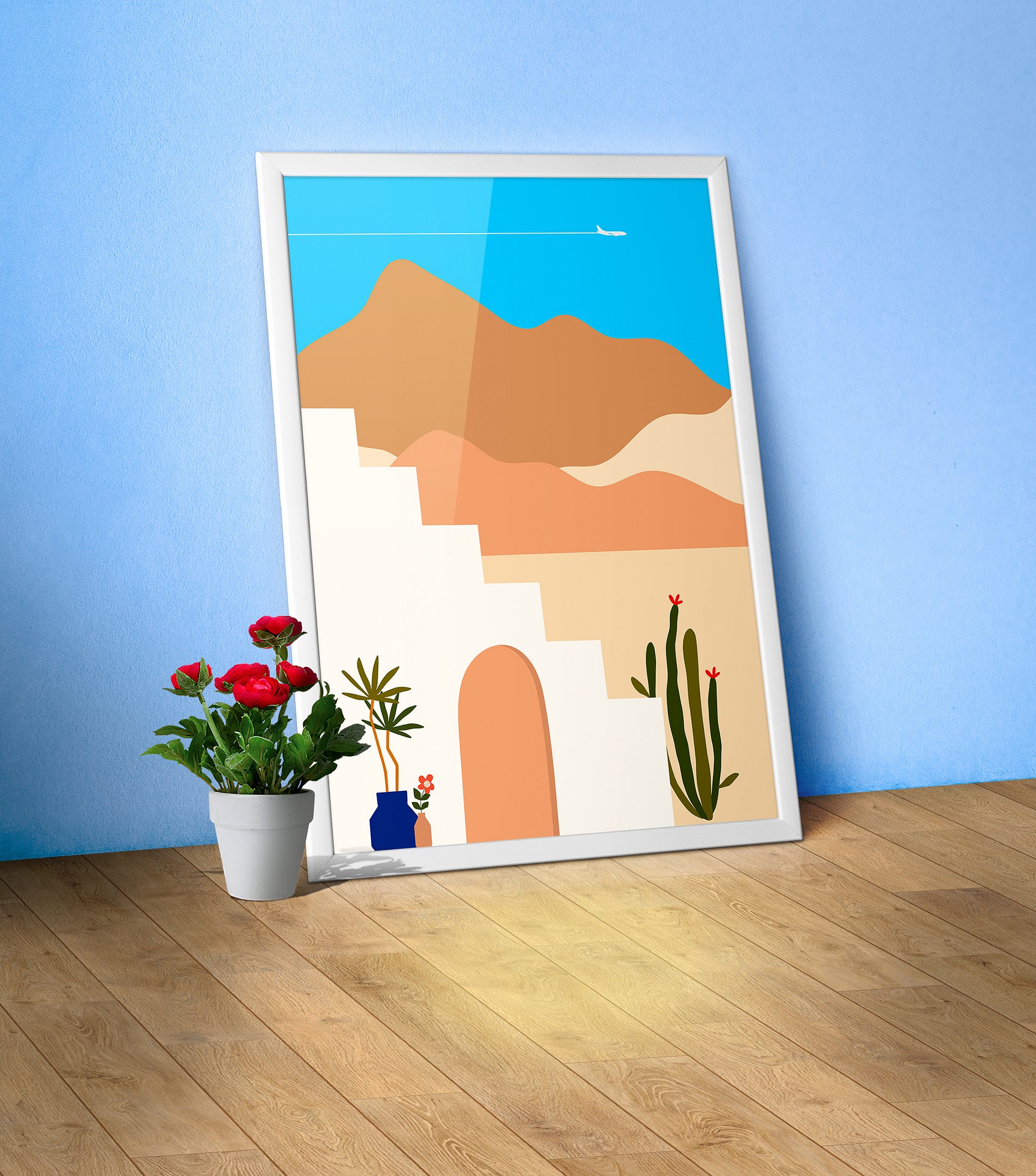 Boho, Boho decor: Egypt, Morocco, Tunisia — boho travel poster product image (1)