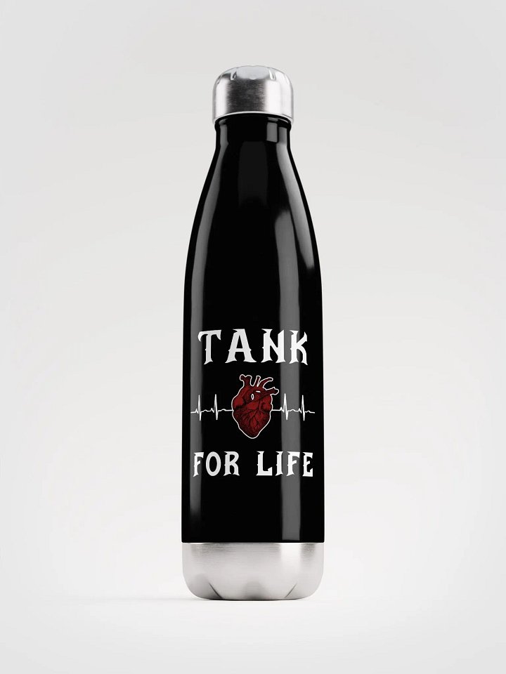 Tank for Life Anatomical Heart 17 oz Water Bottle product image (1)