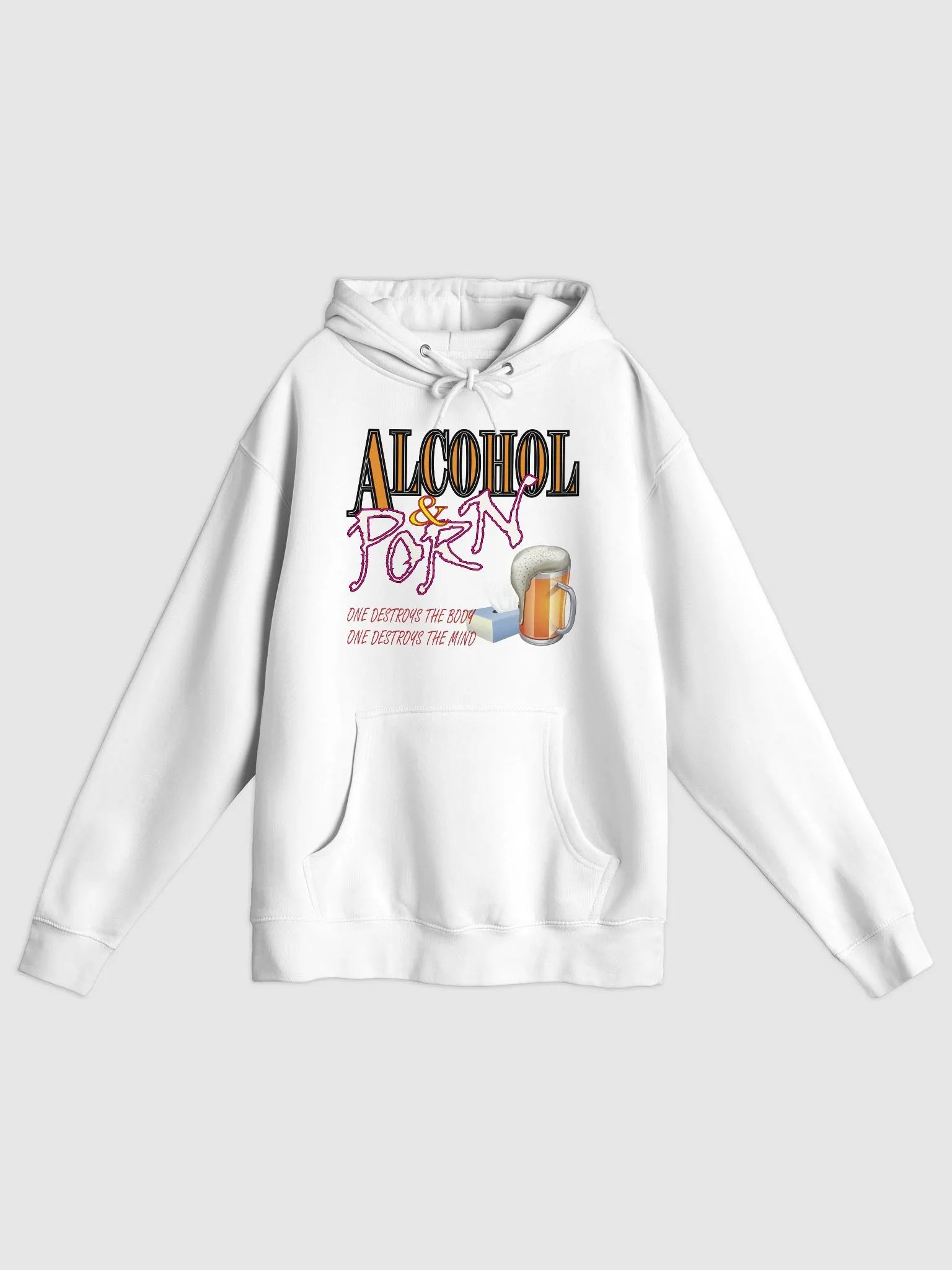 Alcohol & Porn - Lane Seven Premium Pullover Hoodie product image (1)