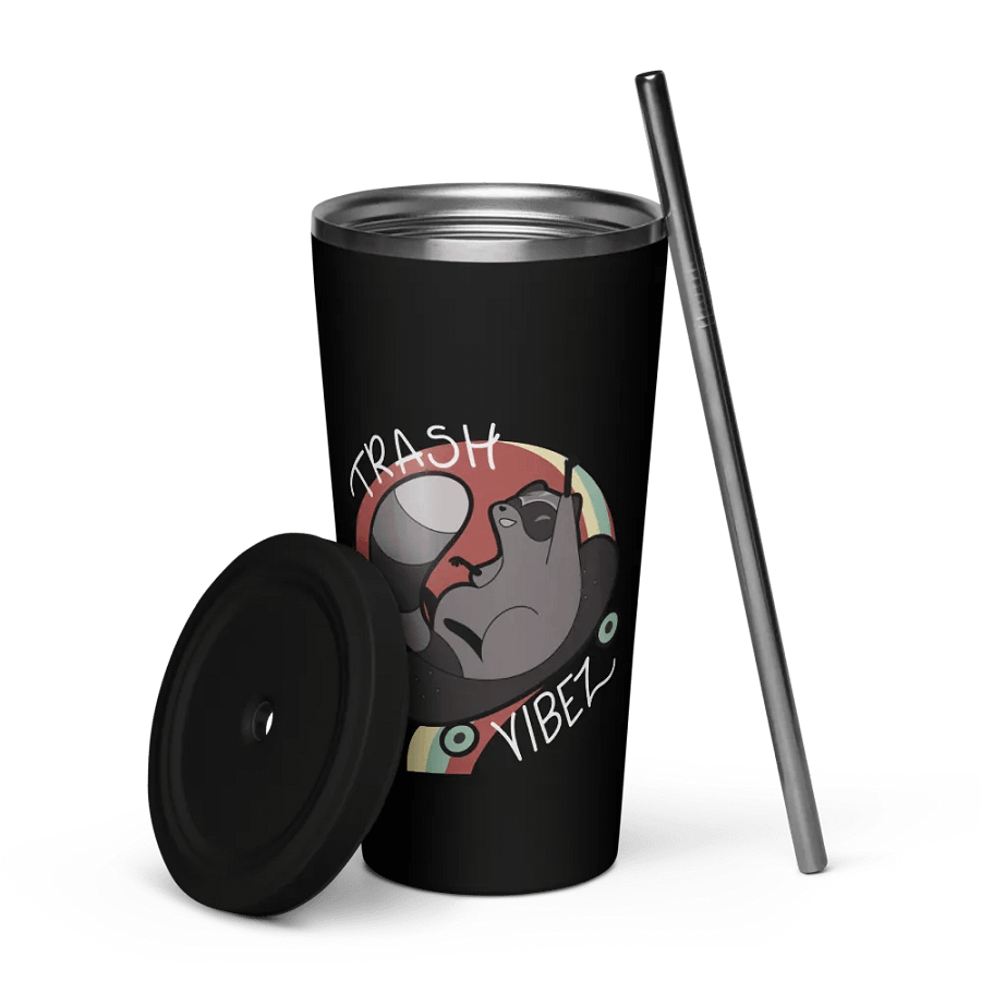 Charlie's Trash Vibez Sippy (But It's Black) product image (5)