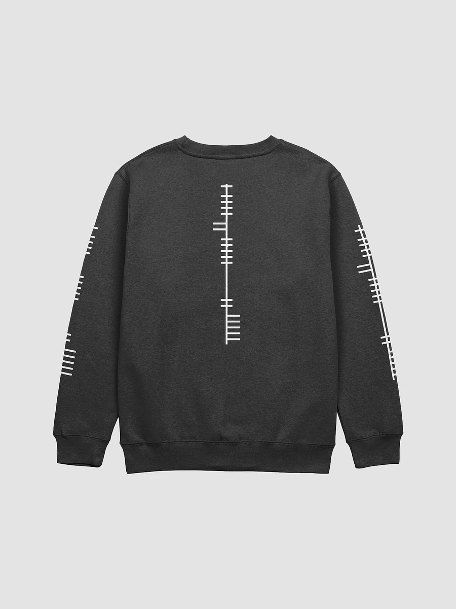 ♻️ Ogham Writing | Premium Crewneck Sweatshirt With Recycled Materials ♻️ product image (4)