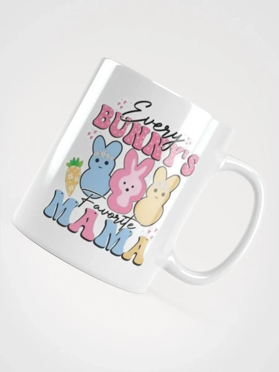 White Glossy Mug Bunny"s product image (4)