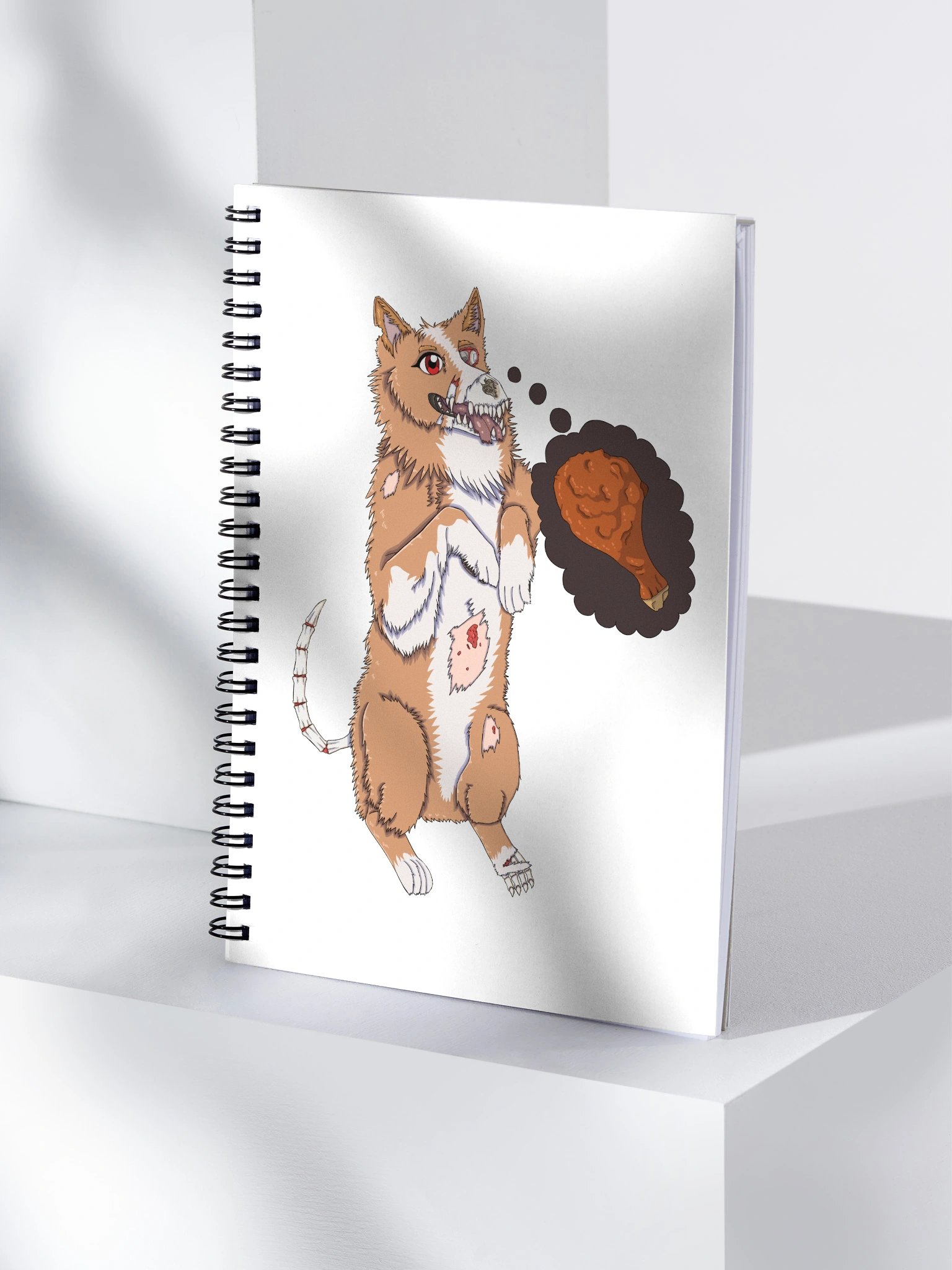 Zombie Dog Spiral Notebook product image (4)